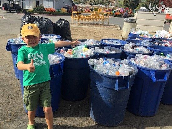 ماجرای شرکت بازیافت زباله پسربچه 7 ساله!