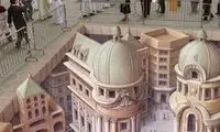 آثار زیبای کسی که هنرخیابانی سه‌بعدی را اختراع کرد