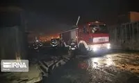 آتش سوزی بندر شهید رجایی مهار شد