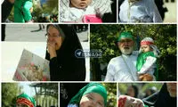 مراسم شیرخوارگان حسینی در تهران