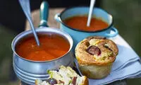 طرز تهیه سوپ گوجه فرنگی