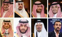 شاهزاده های تازه برگزیده عربستان در یک قاب