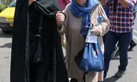 عکس: مادر و همسر جیسون رضاییان