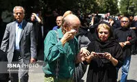 انتقال پیکر داوود رشیدی به بهشت زهرا