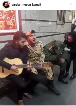 واکنش سردار کمالی به کلیپ آواز غمگین یک سرباز