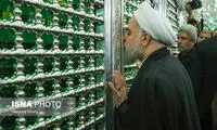 روحانی در مراسم عزاداری روز عاشورا