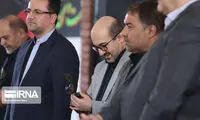 اهتزاز پرچم هزار متری یاحسین در آسمان تهران
