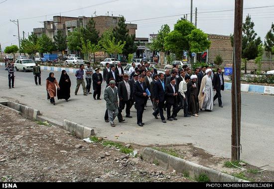 عکس: بخشش یک اعدامی در نیشابور