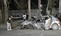 سه کشته در تصادف مرگبار پژو ۲۰۶ در تهران