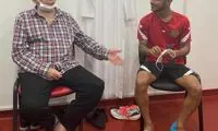 دیدار مهدی قایدی و حشمت مهاجرانی در امارات