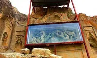 اژدهای بودایی در دل کوه‌های ایران