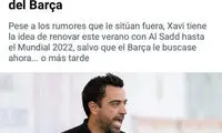 «ژاوی» تا ۲۰۲۲ در السد ماندنی شد
