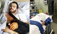 پیام قهرمان وزنه برداری بعد از عمل جراحی