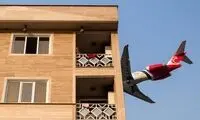 عکس: هواپیماها در آسمان غرب تهران