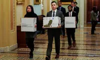 مدارک استیضاح ترامپ در راه سنای آمریکا