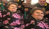 گریم جالب اکبر عبدی در فیلم «جنس لطیف»