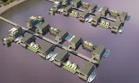 دهکده شناور در ایتالیا +عکس
