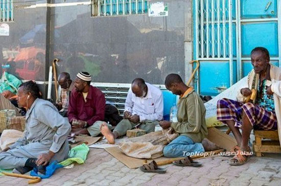 صرافی های عجیب در سومالی لند +عکس