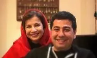لیلی رشیدی در کنار مانی نوری پس از ۲۵ سال