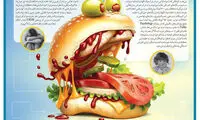 اینفوگرافی: اثرات فست فود روی مغز