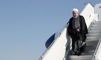 روحانی وارد ایروانِ ارمنستان شد