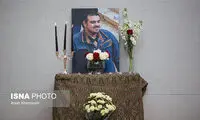 تشییع پیکر نیما طباطبایی