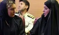 عکسی از هم‌نشینی الهام چرخنده و سحر قریشی