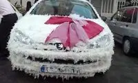 عروس شیک تر است یا ماشین عروس؟!