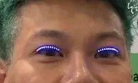 مژه های LED رنگی؛ مد آرایشی جدید
