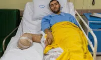 سربازی که پایش را برای نجات سگ از دست داد
