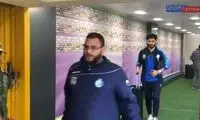 ورود بازیکنان پرسپولیس و استقلال به ورزشگاه