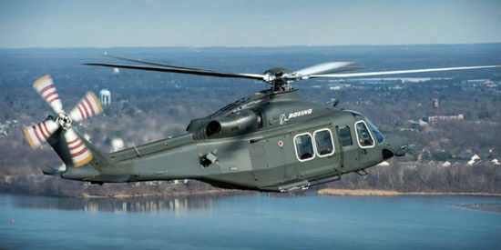 رونمایی بوئینگ از هلی‌کوپتر MH-139