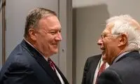 پمپئو با بورل درباره وضعیت خاورمیانه گفت‌وگو کرد
