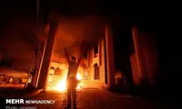 حمله آشوبگران به سرکنسولگری ایران در بصره‎