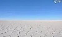 بزرگترین دشت نمک جهان