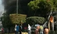 عکس: انفجار در نزدیکی‌ سفارت‌ ایران در لبنان