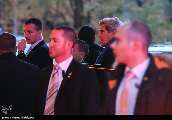 عکس: ورود  وزیر امور خارجه آمریکا به ژنو