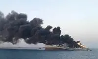 اعلام جزئیات غرق شدن ناو لجستیکی خارک