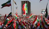 برافراشته شدن پرچم اسرائیل در خیابان‌های اربیل