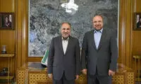 دیدار گزینه منتخب شهرداری تهران با قالیباف
