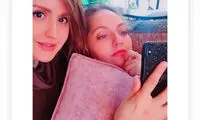 سلفی مهناز افشار با خواهرزاده‌اش