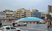 از دیوارنگاره جدید میدان انقلاب رونمایی شد
