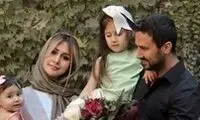 عکس رمانتیک شاهرخ استخری با همسرش