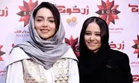 قاب جذاب الناز حبیبی و نازنین بیاتی در یک مراسم