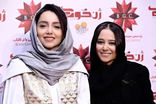 قاب جذاب الناز حبیبی و نازنین بیاتی در یک مراسم