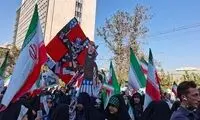 حضور شخصیت‌های سیاسی در راهپیمایی ۱۳ آبان