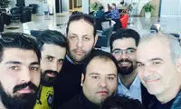 عکس: سعید معروف راهی روسیه شد