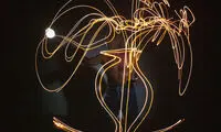نقاشی‌های پیکاسو با نور!