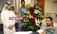 کار پسندیده بازیکنی که زندی را زد +عکس