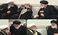 آیت الله جنتی با آیت الله علم الهدی دیدار کرد
